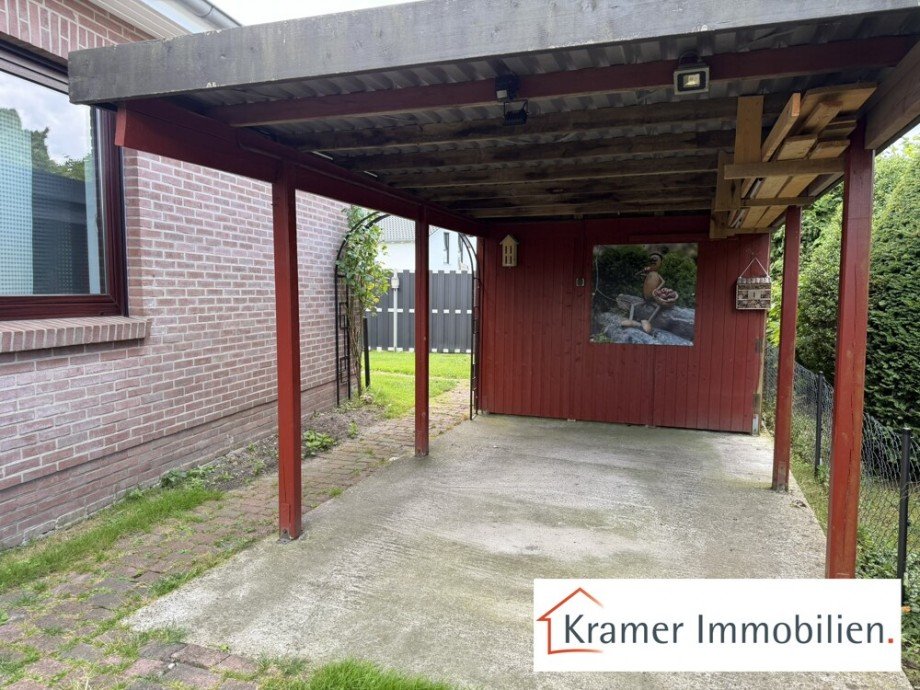 Carport Doppelhaush�lfte Varel / Langendamm