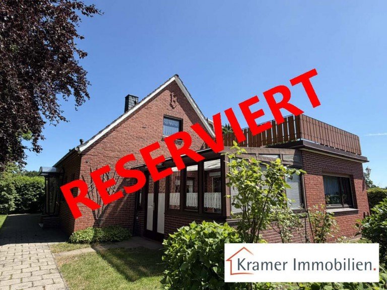 RESERVIERT Varel Einfamilienhaus Eigenheim mit zus�tzlichem Gr�nland optional erwerbbar - ideal f�r Tierhaltung und Selbstversorgung!
