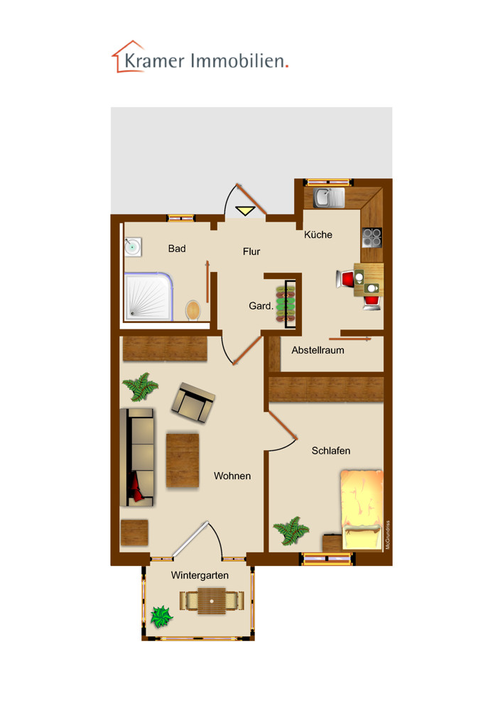 Grundriss Etagenwohnung Varel