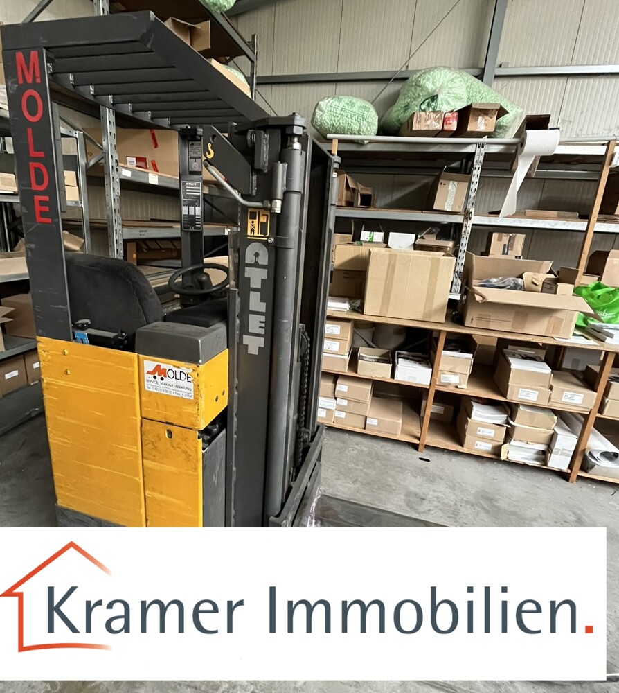 Atlet Elektro Hochhubwagen mit Sitz Elektro (2) Lager Hatten