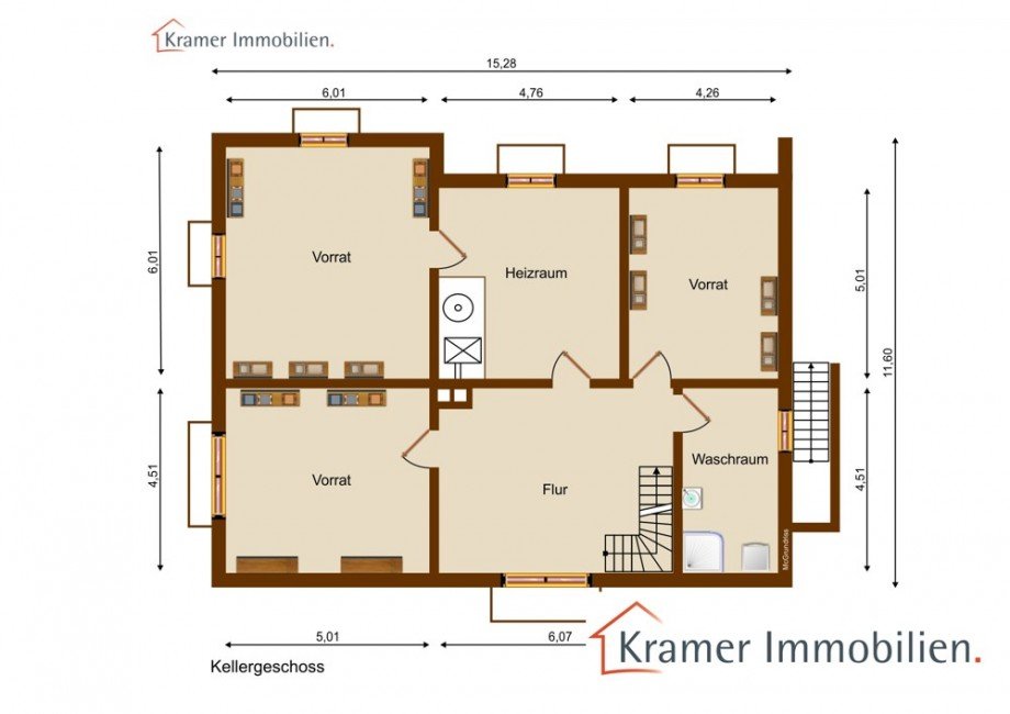 Grundriss Kellergeschoss Einfamilienhaus Varel