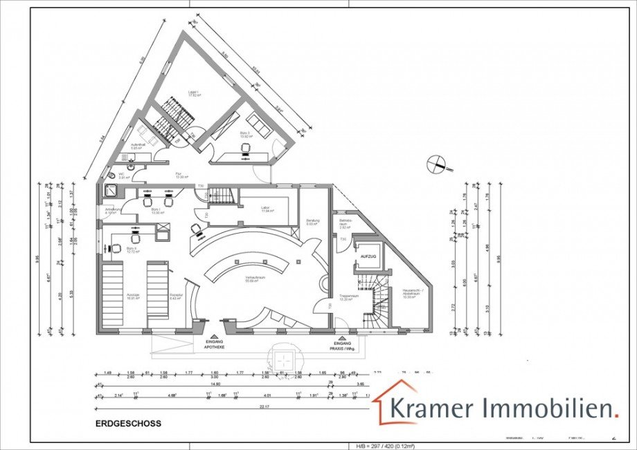 Grundriss Erdgeschoss Haus Varel