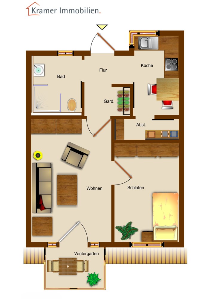 Grundriss Etagenwohnung Varel