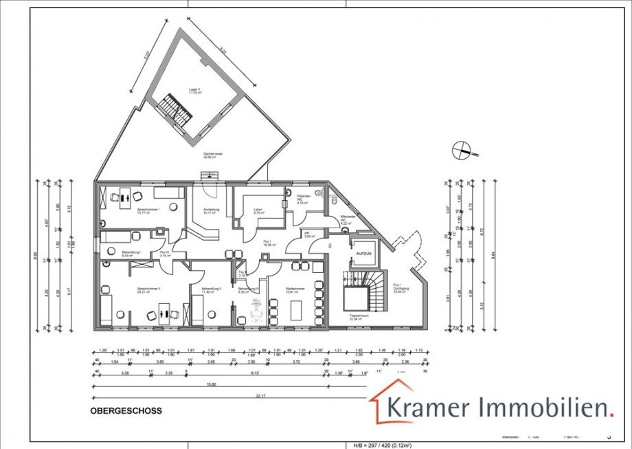 Grundriss Obergeschoss Haus Varel