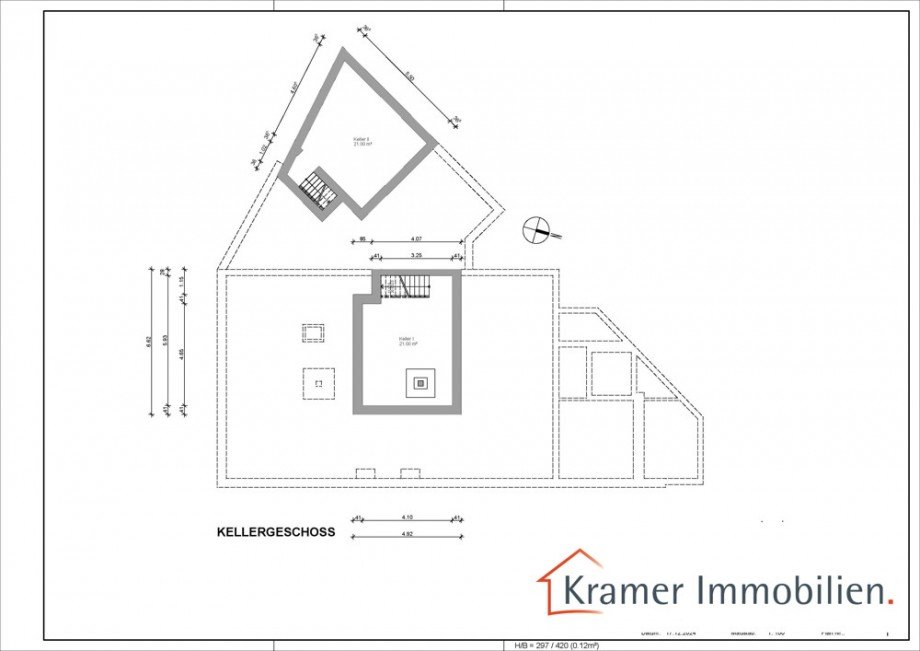 Grundriss Kellergeschoss Haus Varel