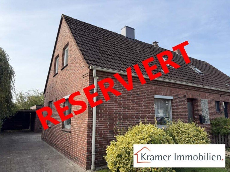 Reserviert Varel Doppelhaush�lfte ### Eine besondere Gelegenheit! Eigenes Zuhause mit Garten und gro�z�gigen Nutzfl�chen ! ###