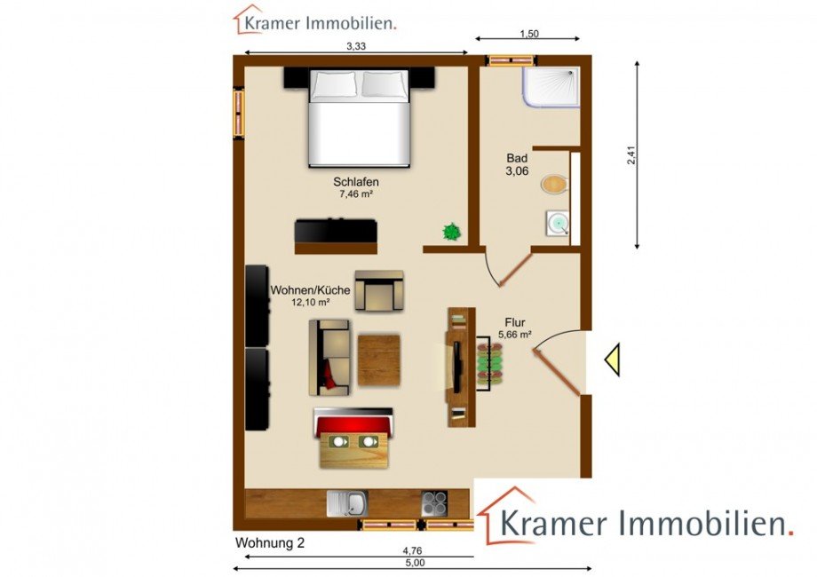  Etagenwohnung Westerstede