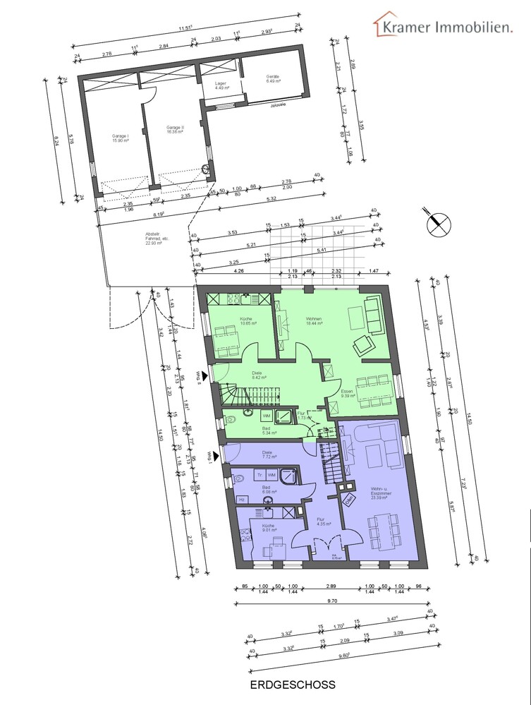 Grundriss Erdgeschoss Einfamilienhaus Varel