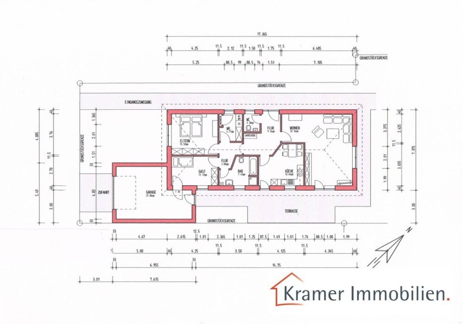 Grundriss Bungalow Varel / B�ppel